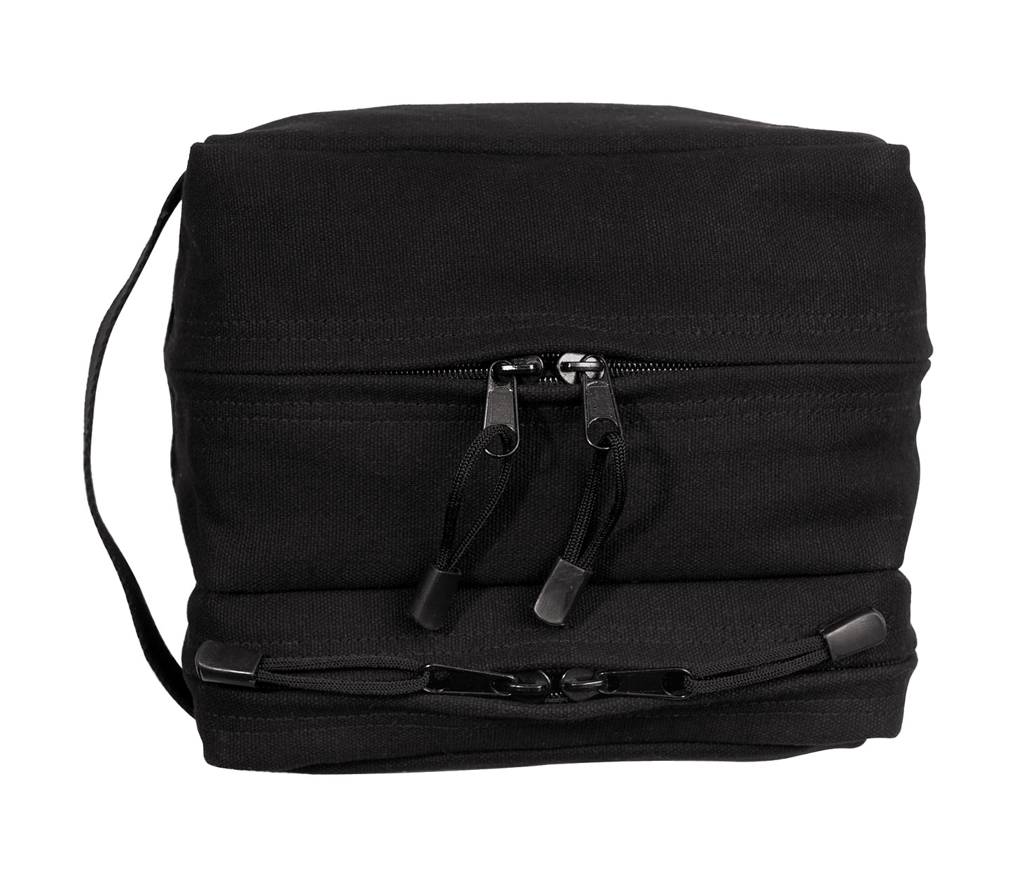 Canvas Dual Compartment Travel Kit