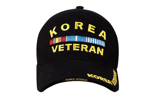 Deluxe Korea Veteran Low Profile Insignia Cap