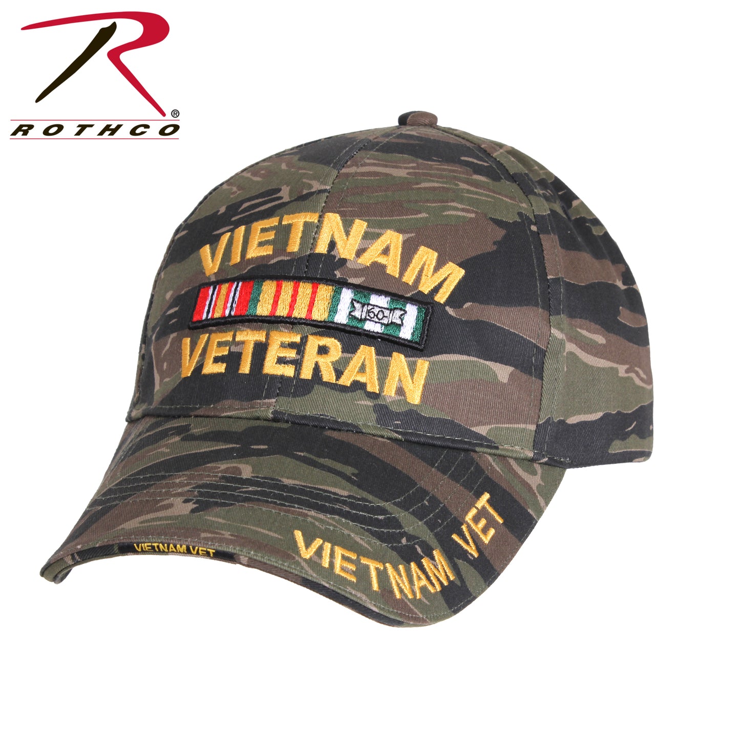 Deluxe Low Profile Vietnam Veteran Insignia Cap