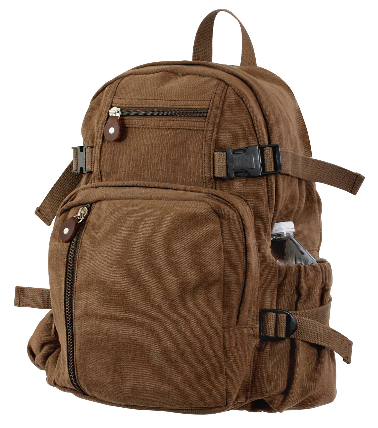 Vintage Canvas Compact Backpack