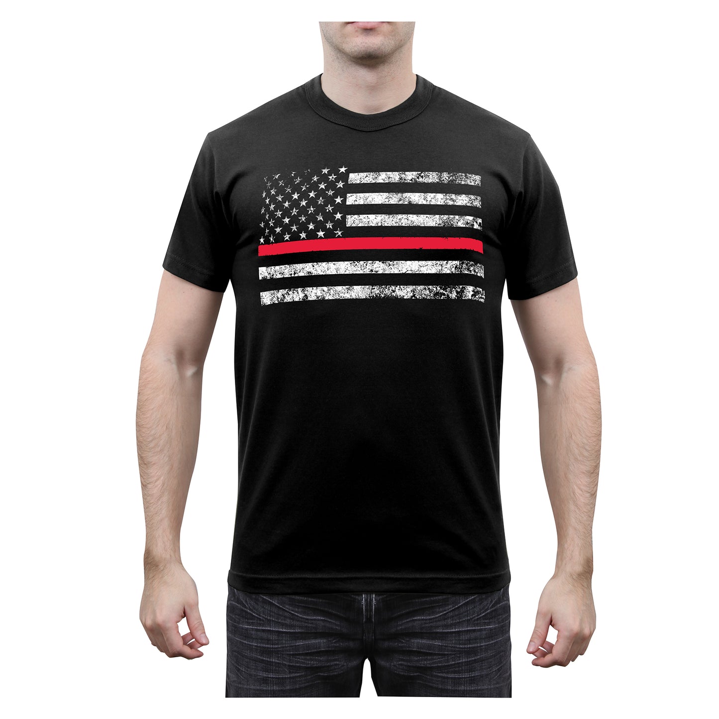 Thin Red Line Flag T-Shirt