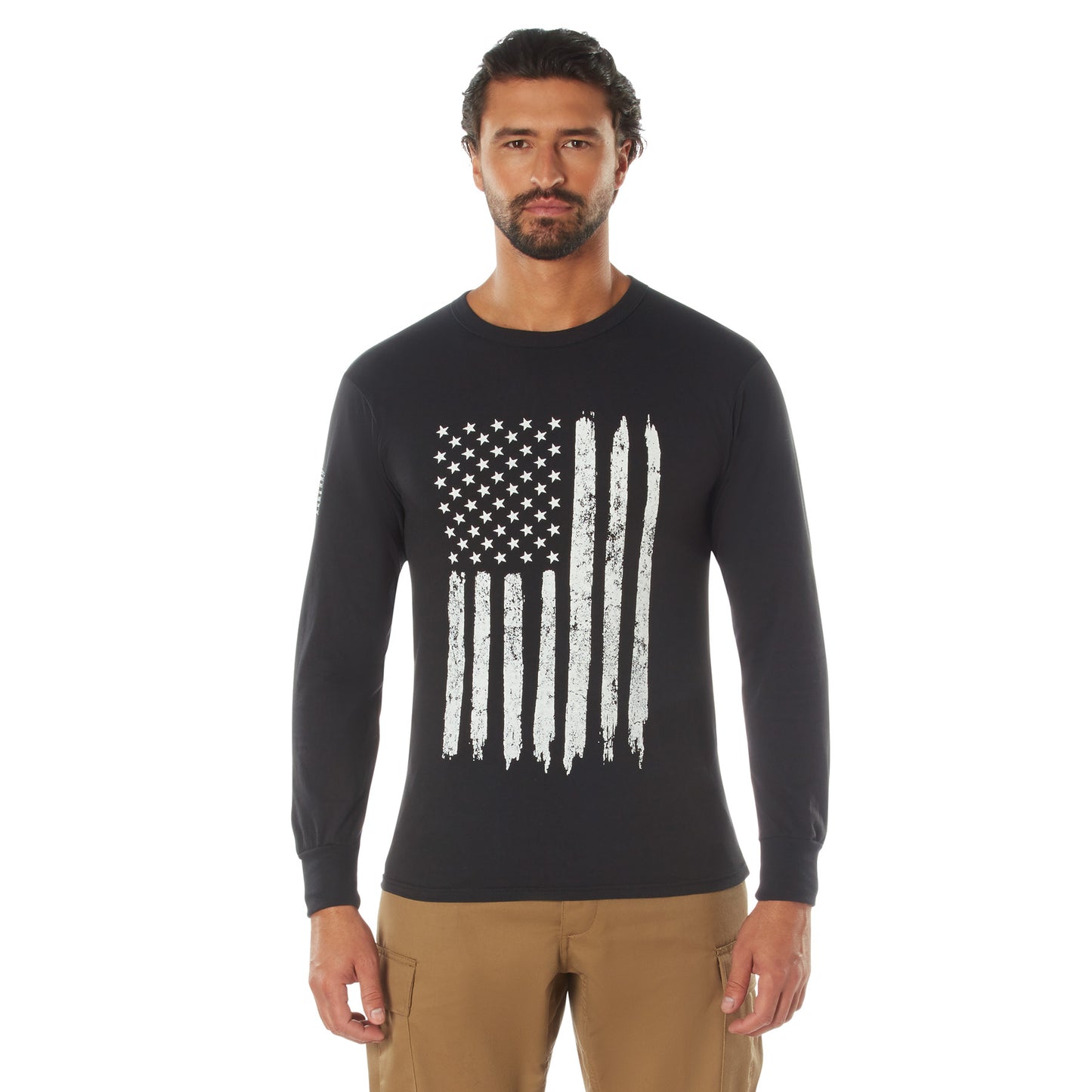 US Flag Long Sleeve T-Shirt