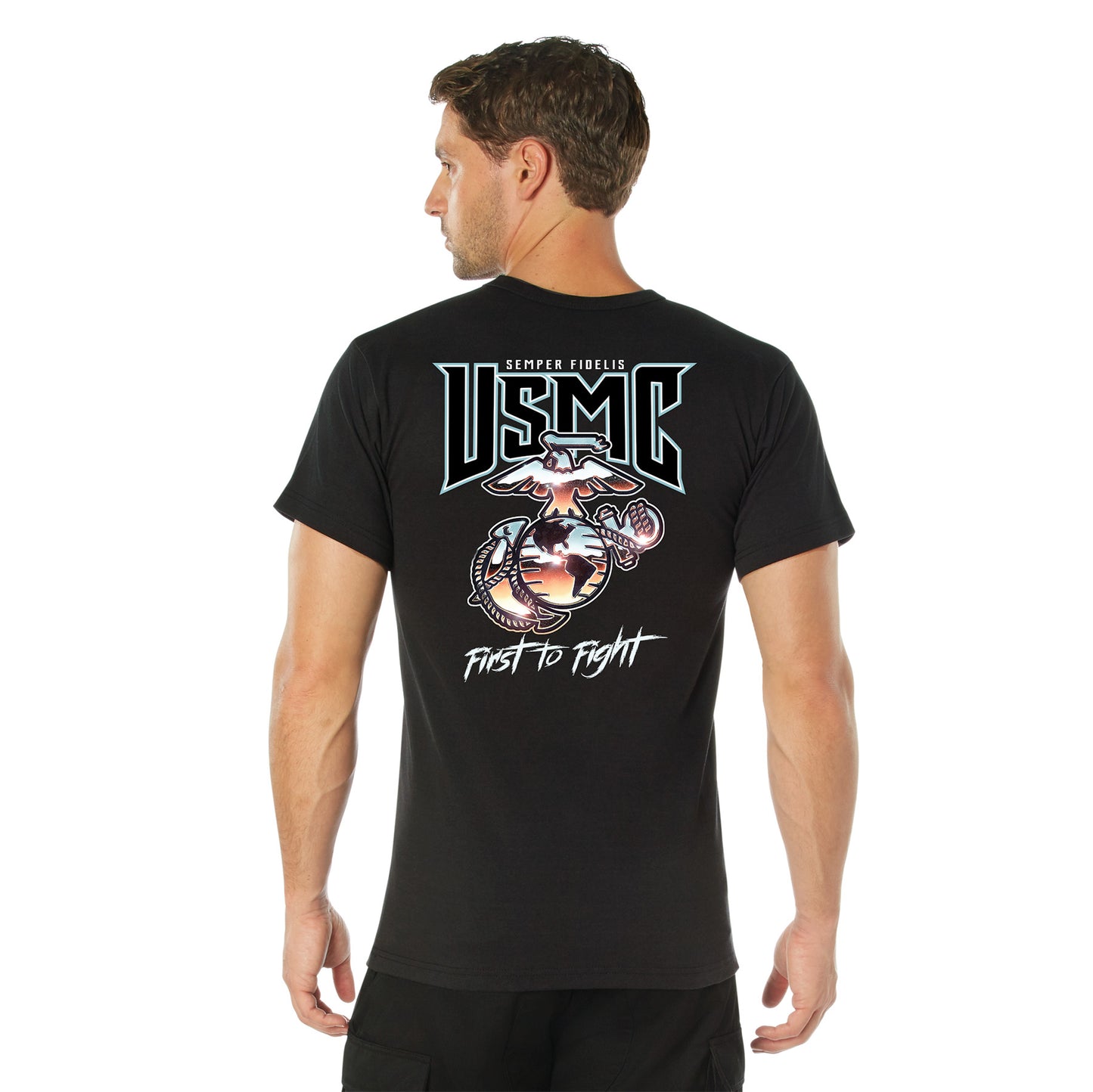 USMC First to Fight T-Shirt