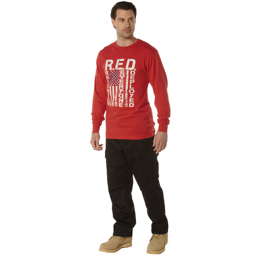 R.E.D. (Remember Everyone Deployed) Long Sleeve T-Shirt
