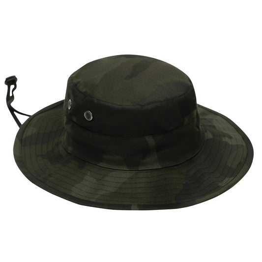 Midnight Camo Adjustable Boonie Hat