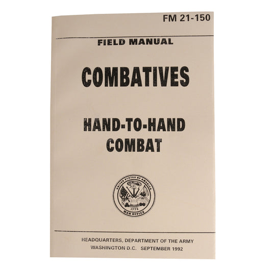 Combative Hand-to-Hand Combat FM21-150 Manual