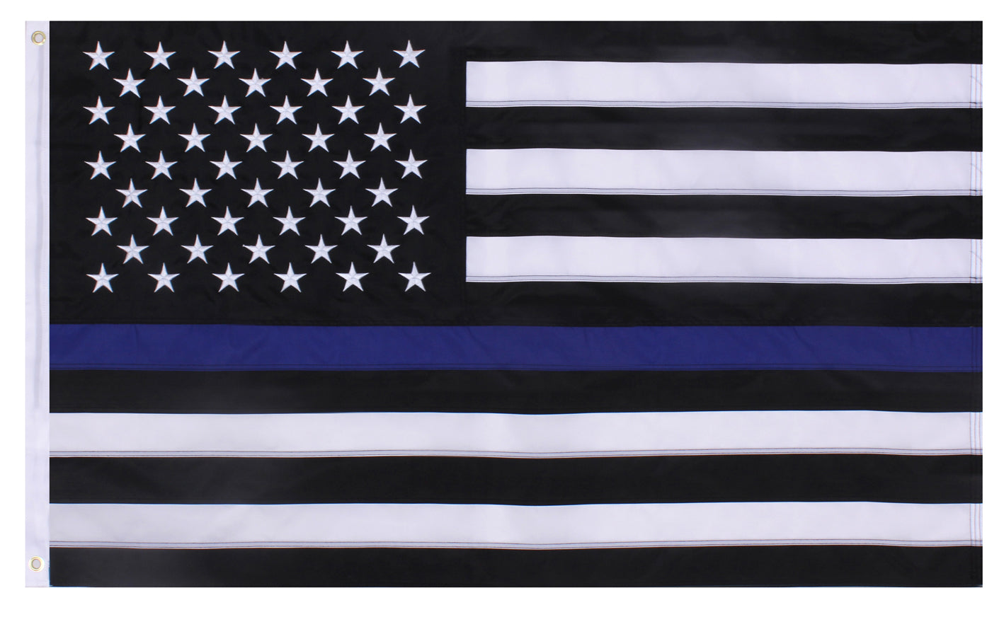 Deluxe Thin Blue Line Flag