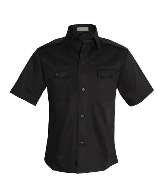 Short Sleeve Tactical Shirt - Black