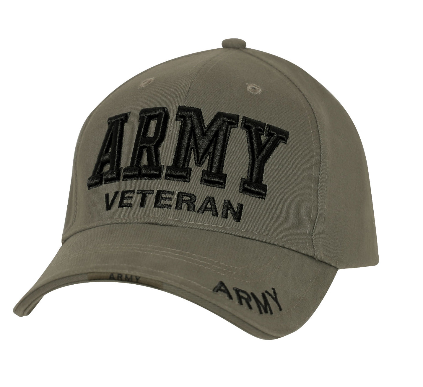 Deluxe Low Profile Army Veteran Cap