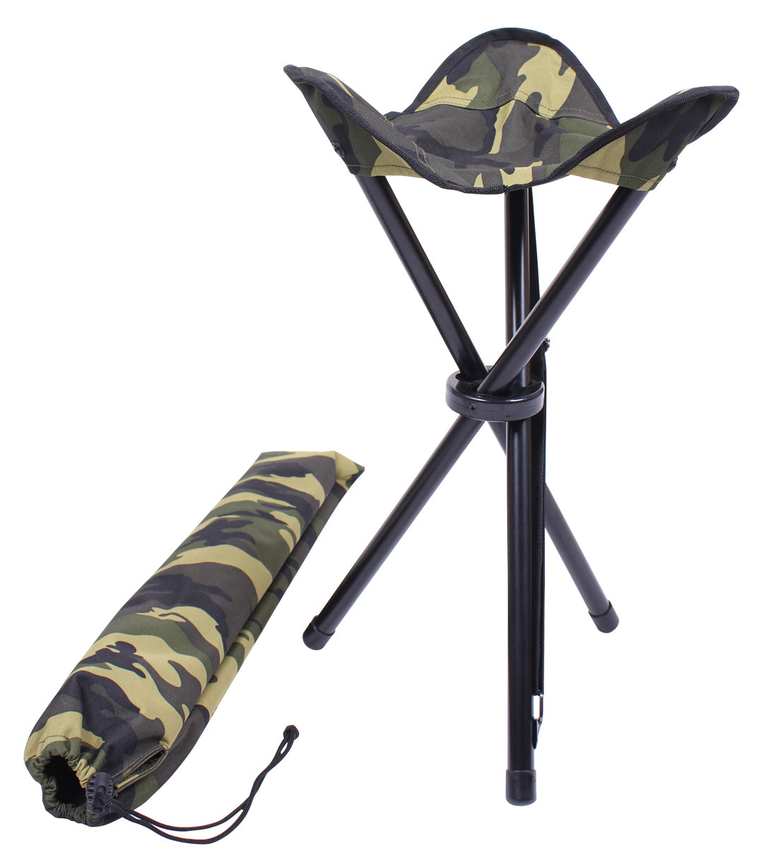 Collapsible Stool With Carry Strap