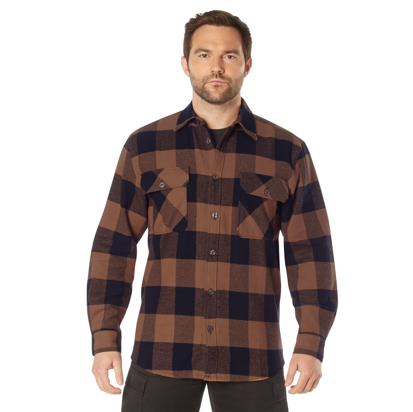 Extra Heavyweight Buffalo Plaid Flannel Shirt