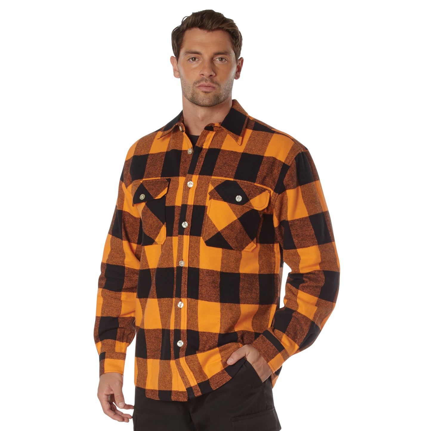 Extra Heavyweight Buffalo Plaid Flannel Shirt