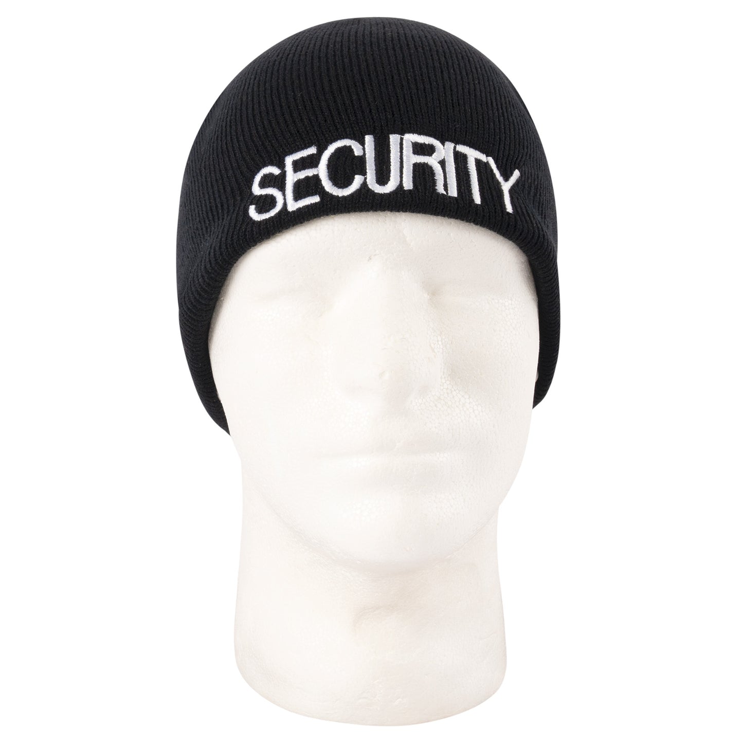 Embroidered Security Acrylic Skull Cap