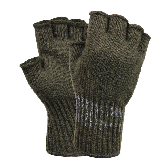 Fingerless Wool Gloves