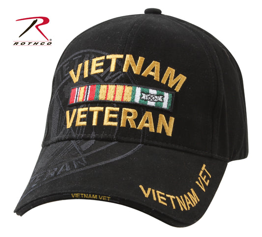 Deluxe Vietnam Veteran Low Profile Shadow Caps